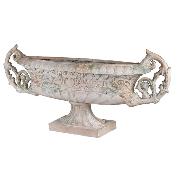 Large Wide Ornate Planter