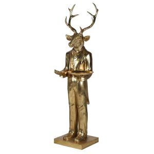 Gold Sir Antlers Butler